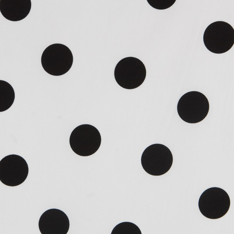 Pois 35mm Spandex Blanc Noir - Ribes y Casals