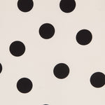 Pois 35mm Spandex Ecru Noir - Ribes y Casals