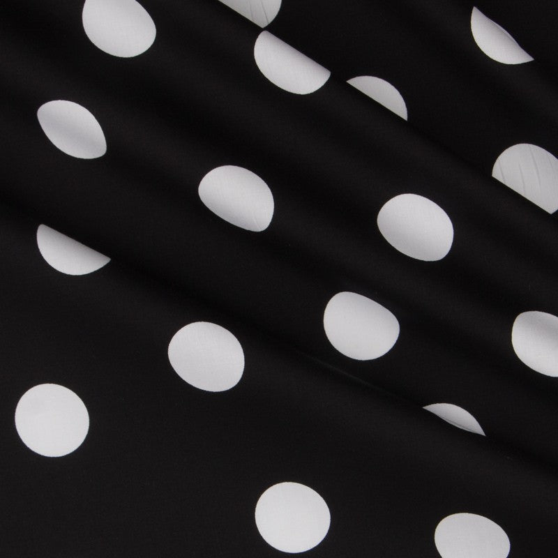 Pois 35mm Spandex Noir Blanc - Ribes y Casals