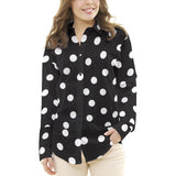 Pois 35mm Spandex Noir Blanc - Ribes y Casals