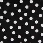 Pois 35mm Spandex Noir Blanc - Ribes y Casals