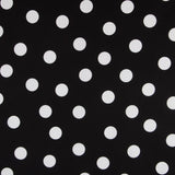 Pois 35mm Spandex Noir Blanc - Ribes y Casals