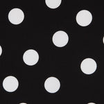 Pois 35mm Spandex Noir Blanc - Ribes y Casals