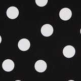 Pois 35mm Spandex Noir Blanc - Ribes y Casals