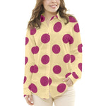 Pois 70mm Spandex Jaune Bougainvillier - Ribes y Casals