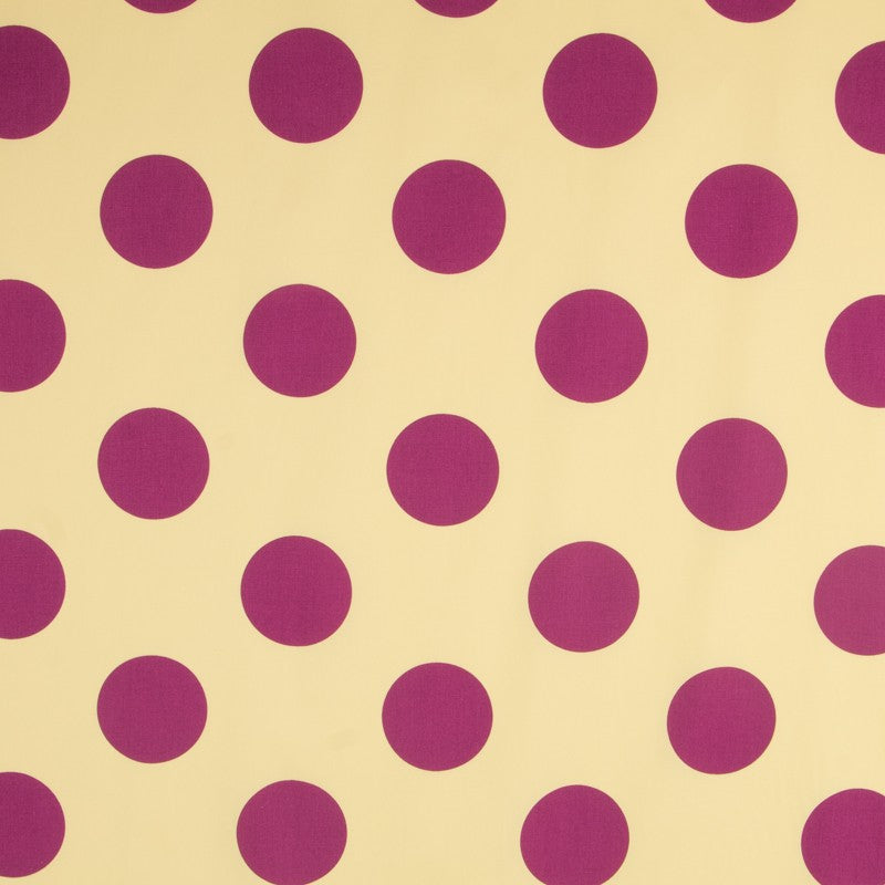 Pois 70mm Spandex Jaune Bougainvillier - Ribes y Casals
