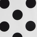 Pois 70mm Spandex  Blanc Noir - Ribes y Casals