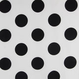 Pois 70mm Spandex  Blanc Noir - Ribes y Casals