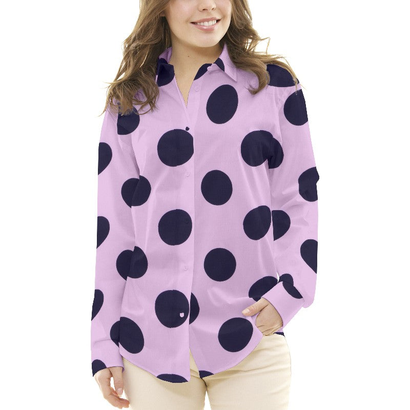 Pois 70mm Spandex Rose Marine - Ribes y Casals