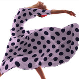 Pois 70mm Spandex Rose Marine - Ribes y Casals