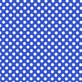 Pois Popeline Cartuja Bleu/Blanc - Ribes y Casals