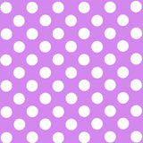 Pois Popeline Ombre Mauve/Blanc - Ribes y Casals