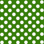 Pois Popeline Ombre Vert/Blanc - Ribes y Casals