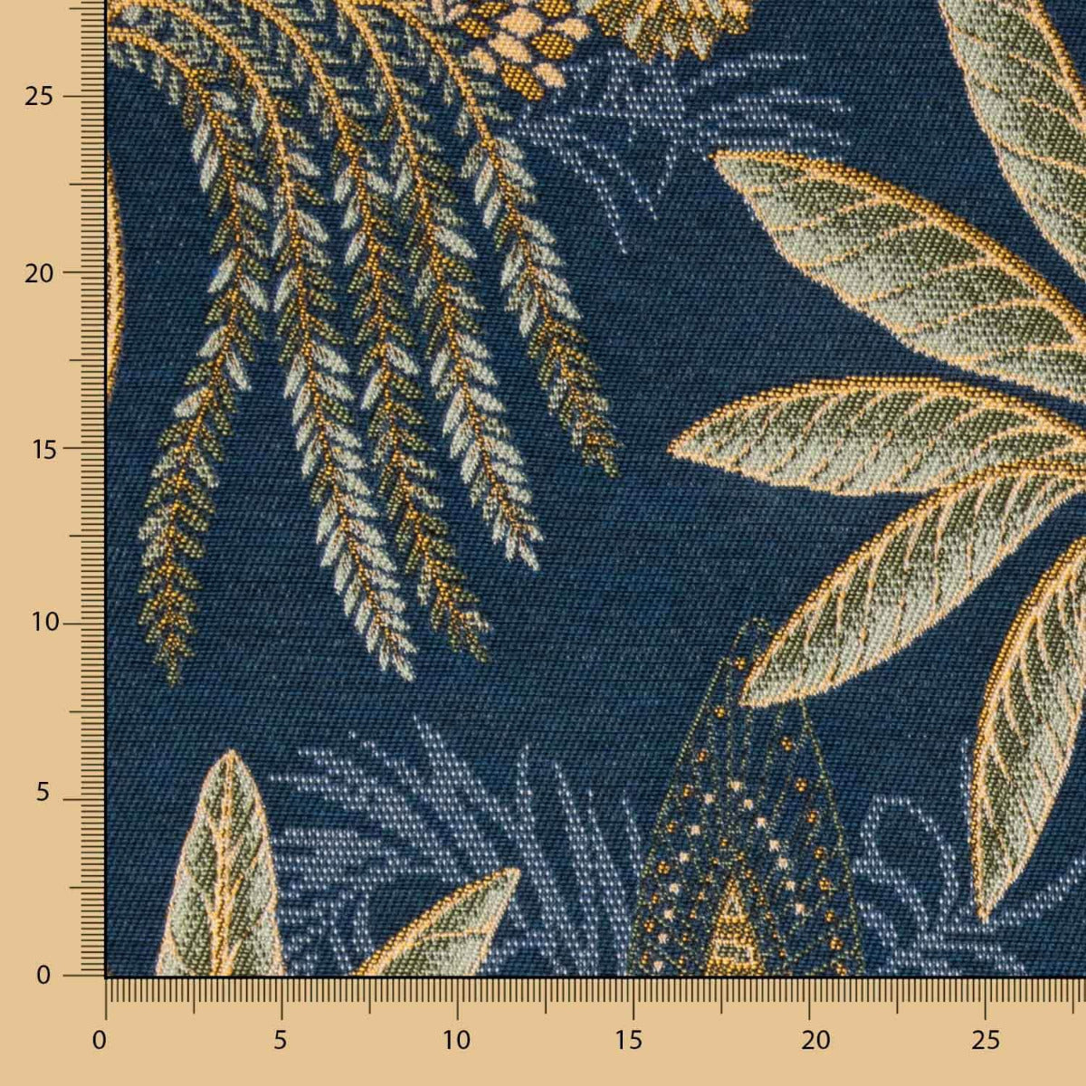 Tapisserie d&#39;ameublement Jacquard Lurex Night Summer - Ribes y Casals