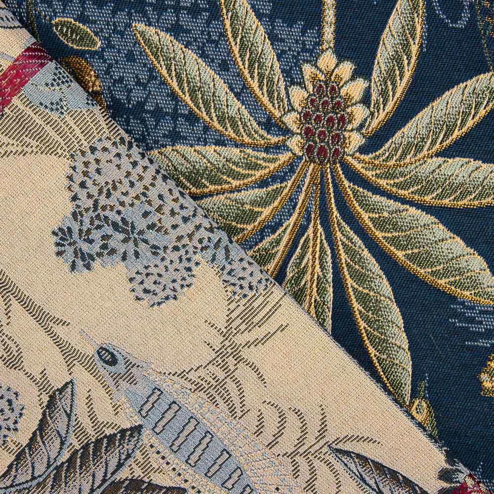 Retal Jacquard Tapicería Lurex Noche Verano 70x280 cm - Ribes y Casals