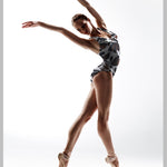 Lycra Maillot Floral Marron - Ribes y Casals