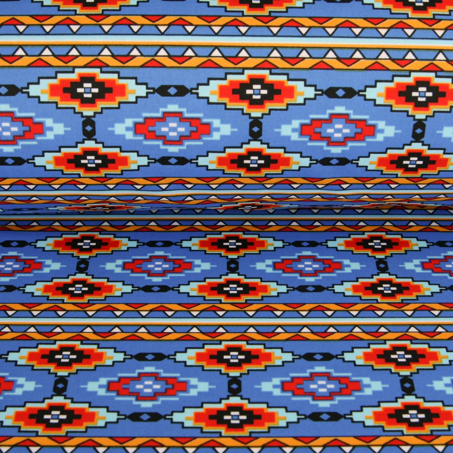 Lycra Maillot Ethnique Bleu - Ribes y Casals