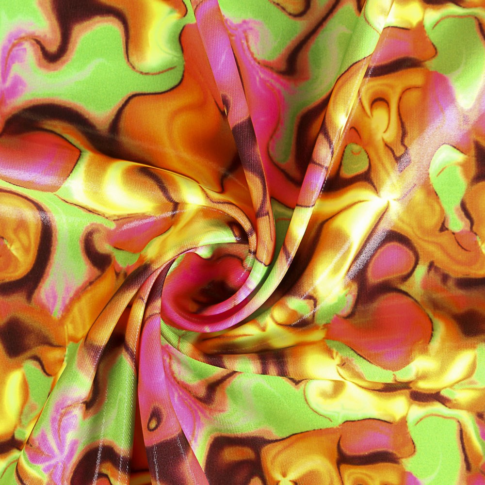 Lycra Bubble Orange - Ribes y Casals