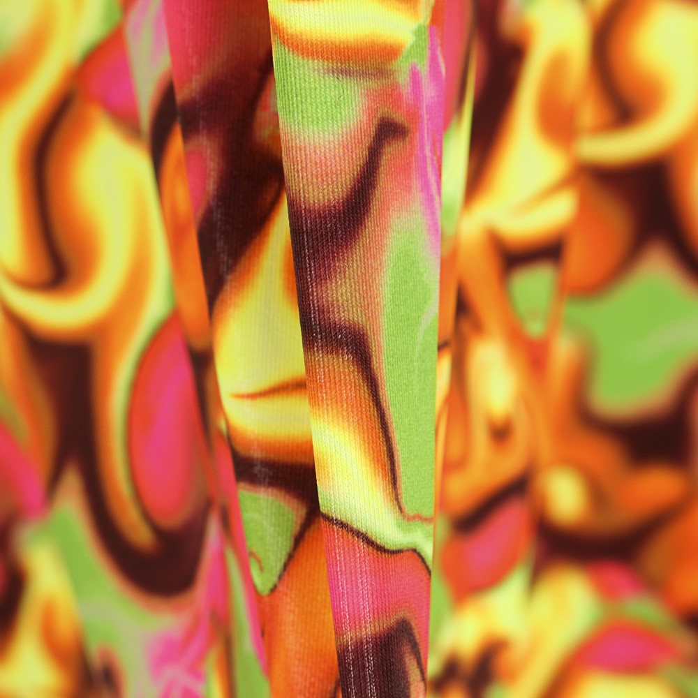 Lycra Bubble Orange - Ribes y Casals