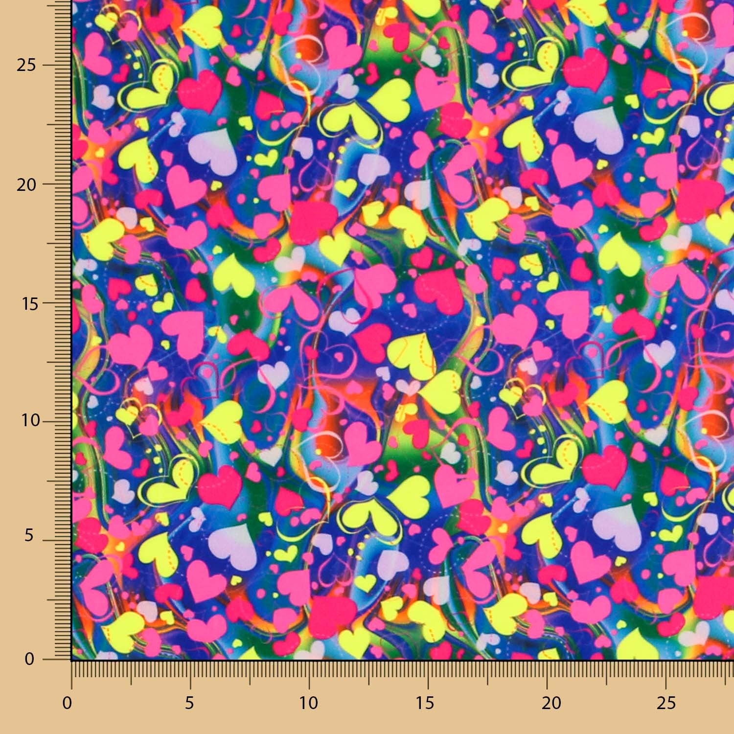 Lycra Coeurs Bleu - Ribes y Casals