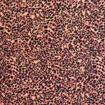 Lycra Imprime Animal Fond Marron - Ribes y Casals