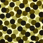 Lycra Imprimé Ronds Militaires Vert - Ribes y Casals