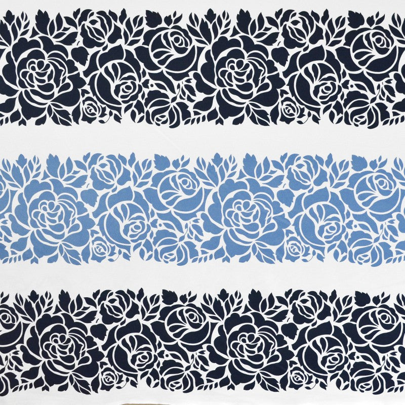 Lycra Imprime Floral Bicolore - Ribes y Casals