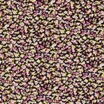 Lycra Imprimé Liberty Fond Noir - Ribes y Casals