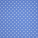 Lycra Imprimé à Pois Blanc Fond Denim - Ribes y Casals