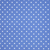 Lycra Imprimé à Pois Blanc Fond Denim - Ribes y Casals