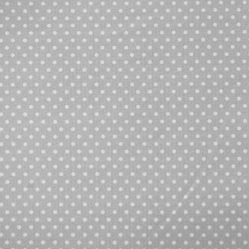 Lycra Imprime à Pois Fond Gris Clair - Ribes y Casals