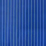 Lycra Imprimé Mini Rayure Blanche Fond Bleu Marine - Ribes y Casals