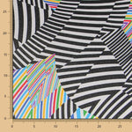 Lycra Imprimé Psychedelia Multicolore - Ribes y Casals