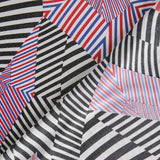 Lycra Imprimé Psychedelia Rouge - Ribes y Casals