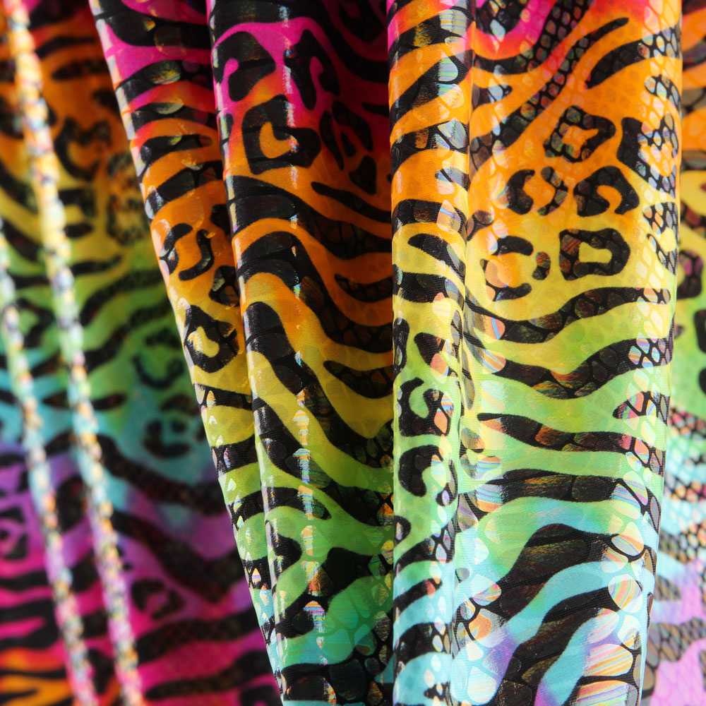 Lycra Stretch Animal Fantasy Multicouleur - Ribes y Casals