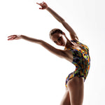 Lycra Fantasy Bubble Orange - Ribes y Casals