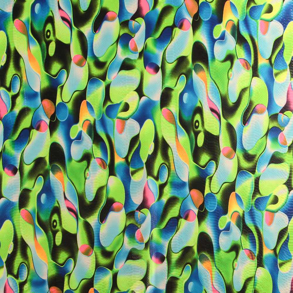 Lycra Fantasy Bubble Green - Ribes y Casals