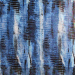 Lycra Fantasy Serpent Bleu - Ribes y Casals