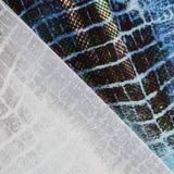 Lycra Fantasy Serpent Bleu - Ribes y Casals