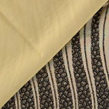 Lycra Floqué Vagues Or - Ribes y Casals