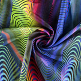 Lycra Galaxy Glitter Ondes - Ribes y Casals