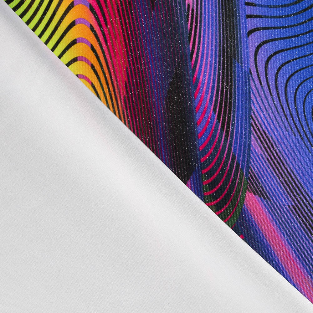 Lycra Galaxy Glitter Ondes - Ribes y Casals