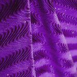 Lycra Glitter Velours Violet - Ribes y Casals