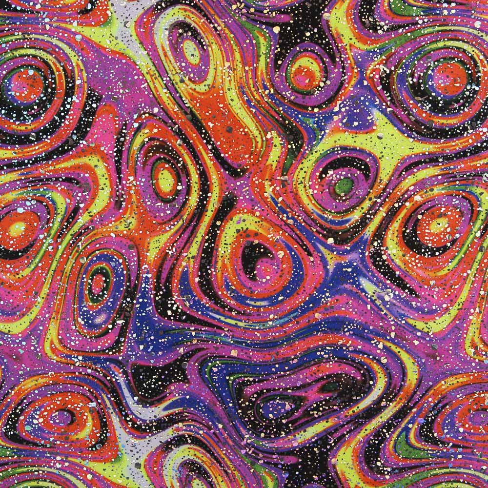 Lycra Holograph Néon Orange - Ribes y Casals