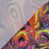 Lycra Holograph Néon Orange - Ribes y Casals