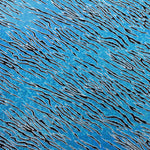 Lycra Hologramme Tigre Bleu - Ribes y Casals