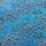 Lycra Hologramme Tigre Bleu - Ribes y Casals