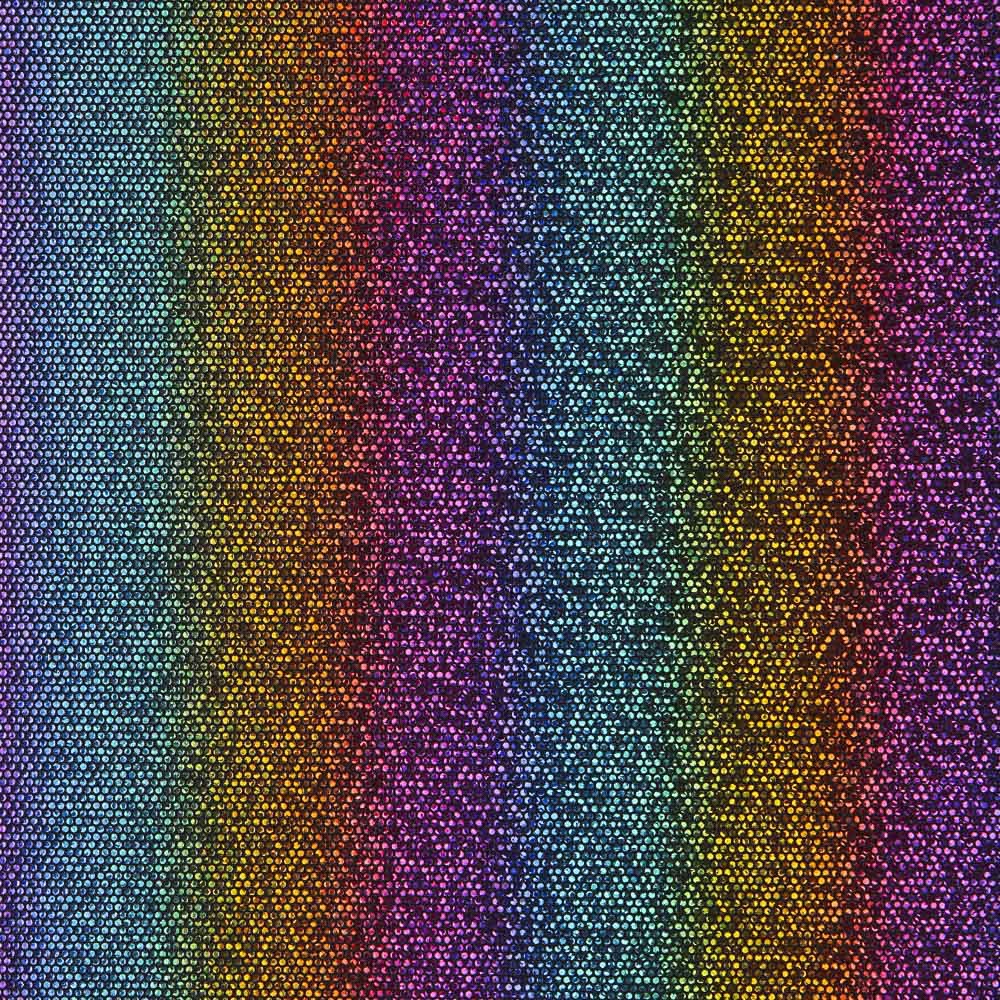 Lycra Holographe Arc En Ciel - Ribes y Casals