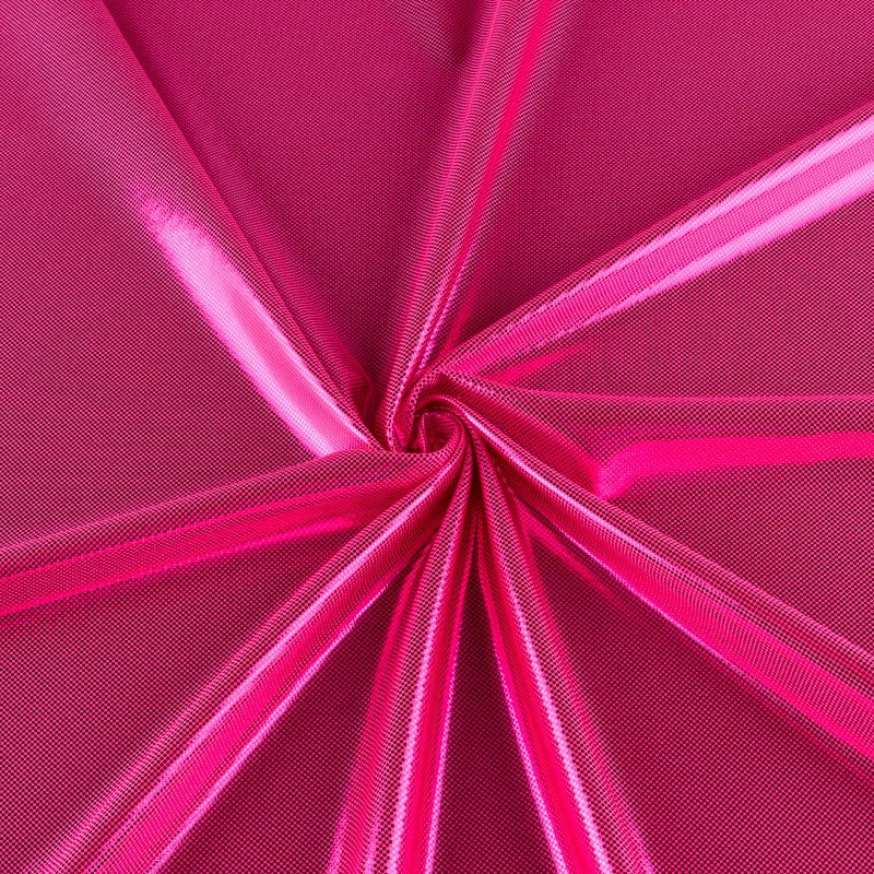 Tissu Lycra Hologramme Maille Rose Bébé - Ribes y Casals