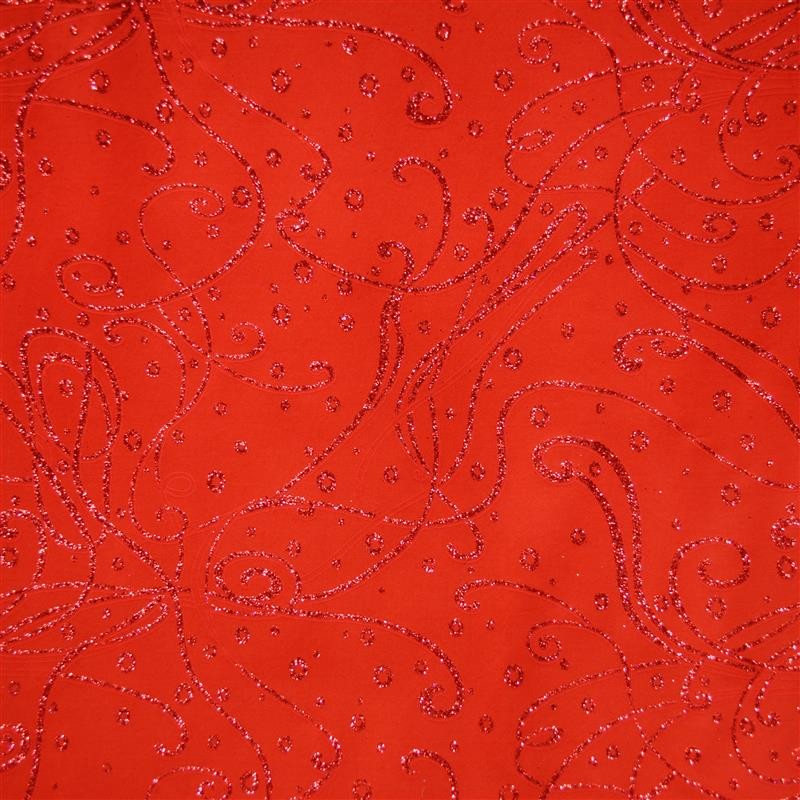 Lycra Laquare Glitter Rouge - Ribes y Casals